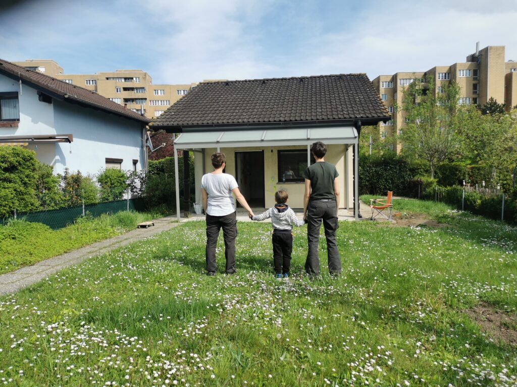 unser Traum vom Leben im Kleingarten beginnt